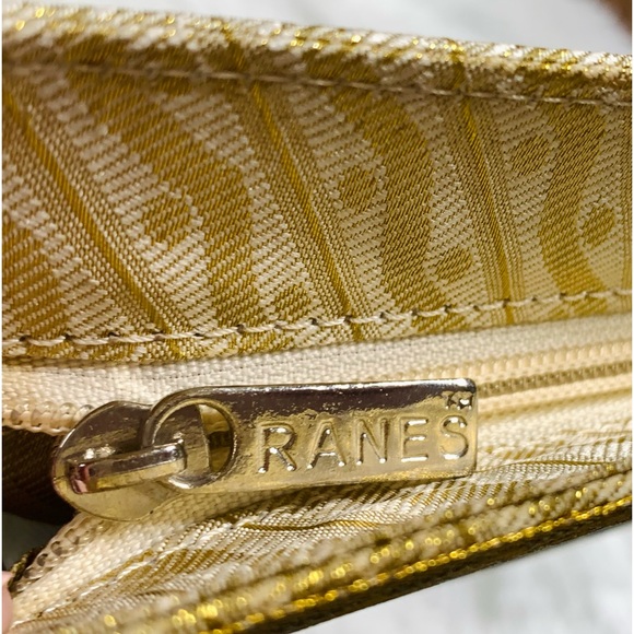 🎉Host Pick!🎉💥BOGO💥RANES Women’s Gold Gilded Bohemian Indian Style Clutch - Picture 10 of 12
